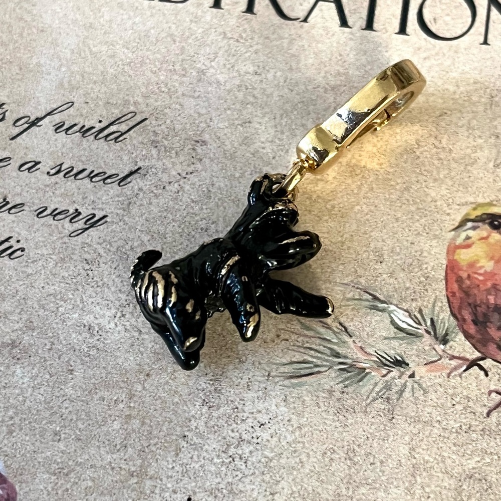 HTF RARE Y2K Vintage Scottie Dog Iconic Juicy Couture Charm